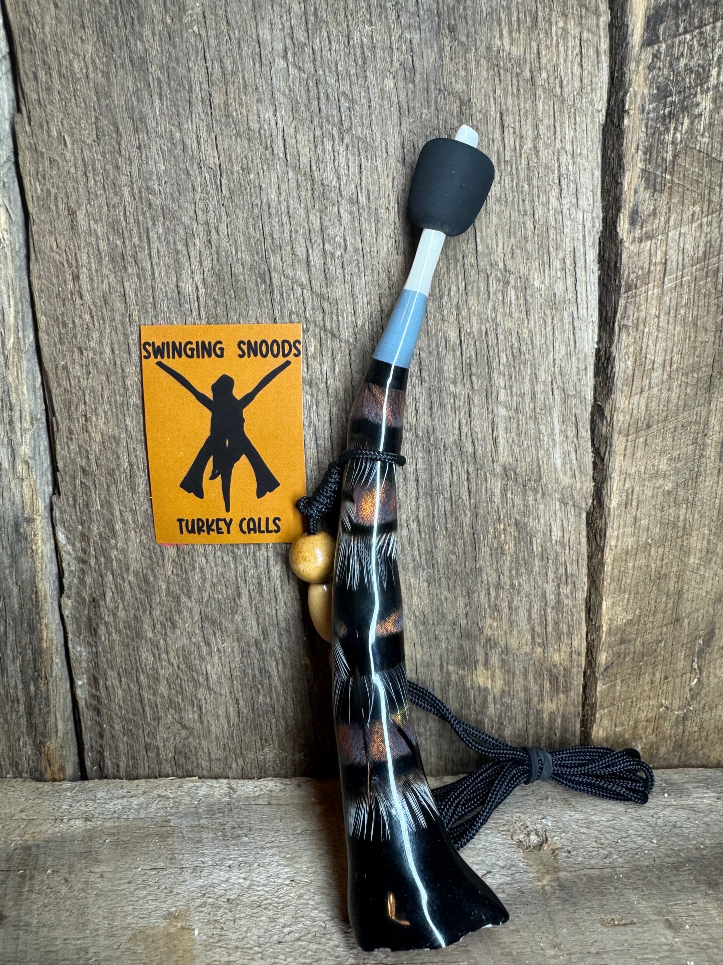 Feather Wrapped - Black