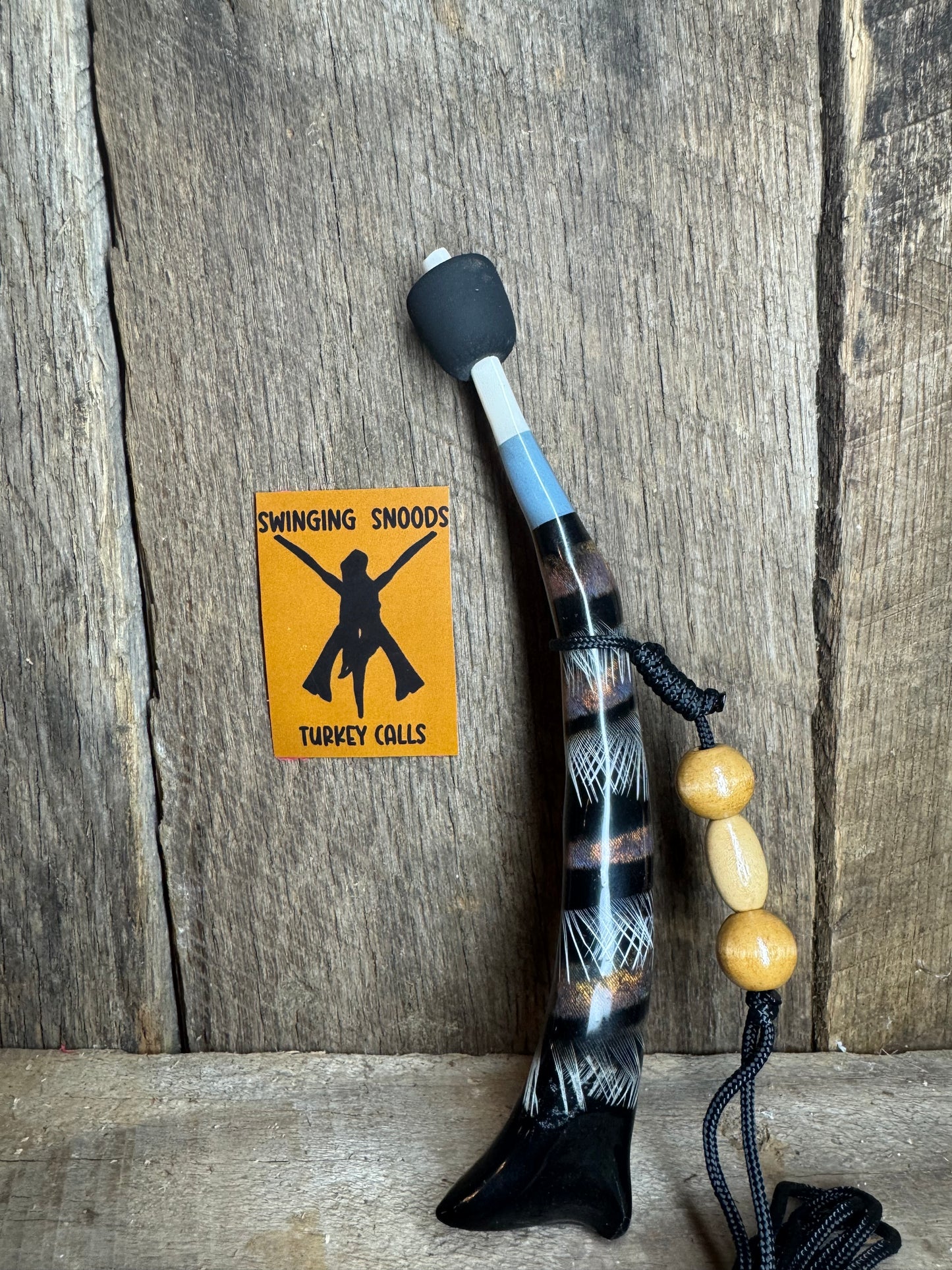 Feather Wrapped - Black