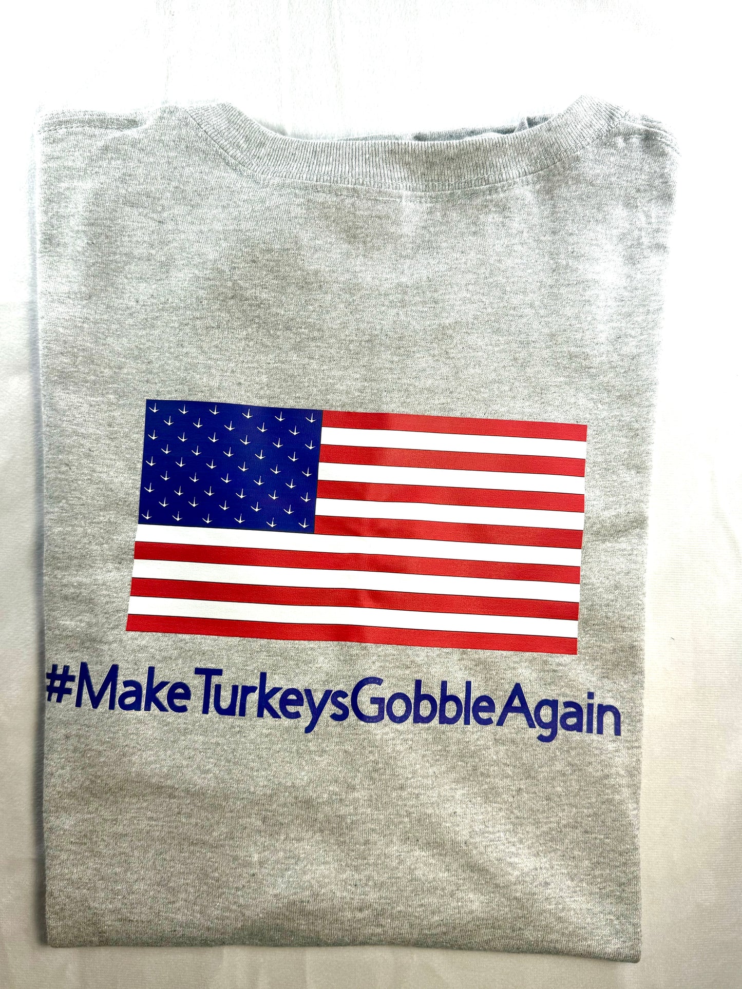 Short Sleeve American Flag T-shirt (Cotton)