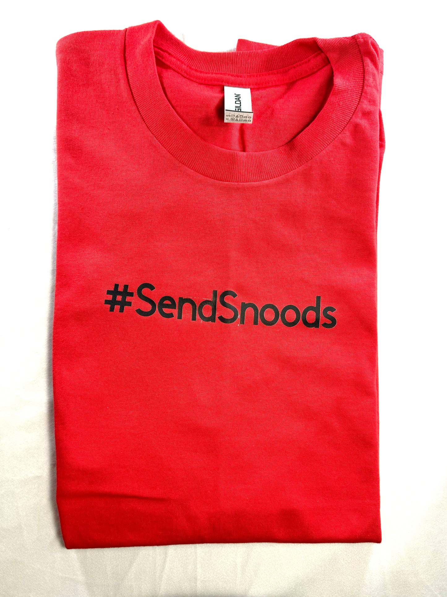 Short Sleeve #SendSnoods T-shirt (Cotton)