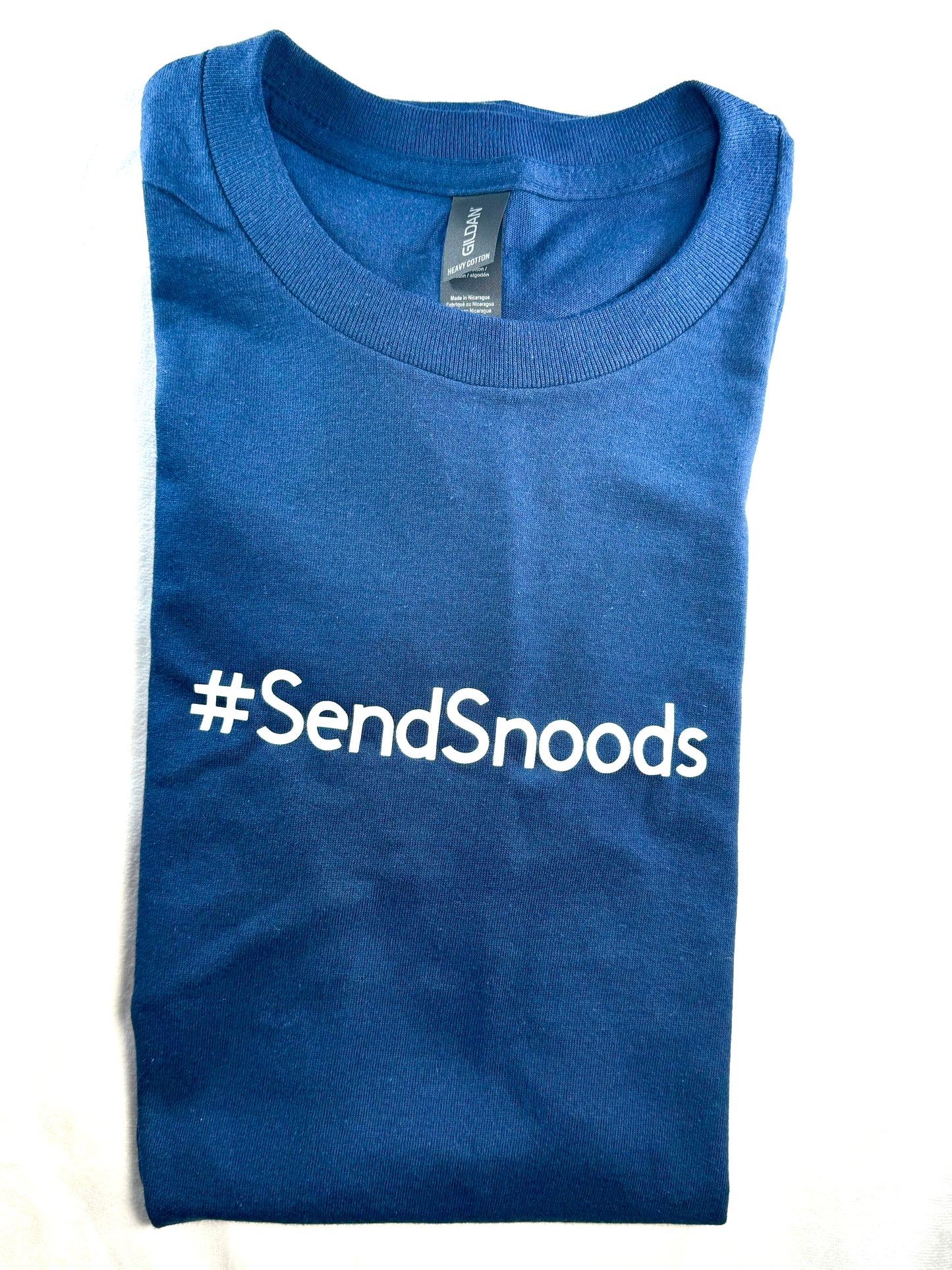 Short Sleeve #SendSnoods T-shirt (Cotton)